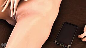 Gamer and cartoon enthusiasts unite for a steamy session