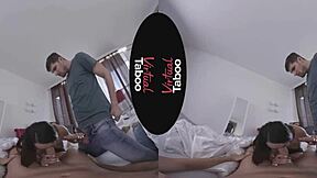 VR experience - Anal babe gets dominated by a big dick