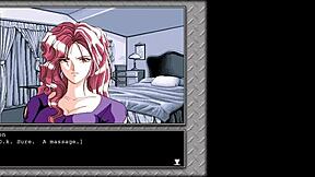 Hentai massage in continuation of adult game