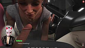 Boss and employee engage in steamy outdoor sexual encounter
