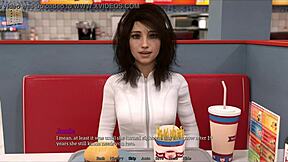 Intense erotic experience through a game walkthrough