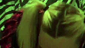 Amateur teacher gives a blowjob in the library