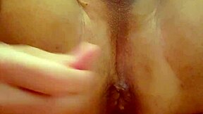 A transgender person's anal play with extreme gaping and intense pleasure