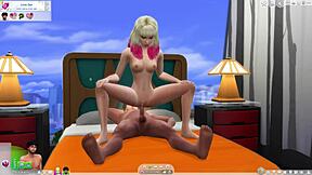 Sims 4 porn: Hard core fucking with various positions