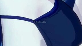 Voluptuous anime babe gets hired in a mature 3D game