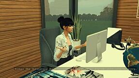 Seductive farm wife indulges in forbidden pleasures with boss