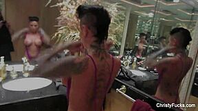 Christy Mack's exclusive backstage experience