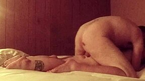 Voluptuous brunette Darla's sensual encounter in a hotel room