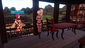 Island monthly patron choice: Monster girl's sexy dance with a sex doll