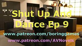 Dancing with a MILF in a game walkthrough