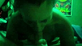 Straight amateur gives blowjob to big cock