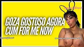 Sexy Latina's big ass dance challenge: Can you cum three times?