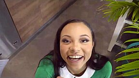 Teen girl gets creampied by step cousin in hidden camera video