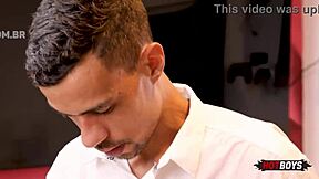 Experience the thrill of gay anal with a monster cock in POV