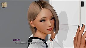 3D anime video featuring big boobs and clothes ripping