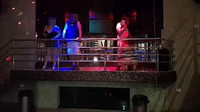 Cum-filled blowjob in a gay nightclub