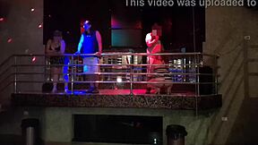 Cum-filled blowjob in a gay nightclub