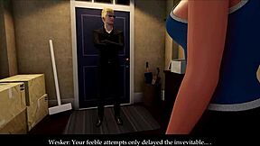 Evil Jill Valentine Fucked Hard by Wesker in 3D?