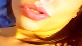 Pamela Pantera's seductive oral skills in action