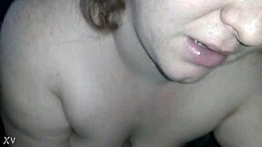 Amateur men and women engage in glory hole threesome