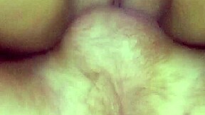 Intense doggystyle penetration with closeup view