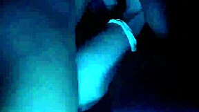 Petite girlfriend gets sucked and fucked by her friend's big black dad