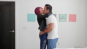 Sensual tits and creamy climax in a passionate post-date encounter