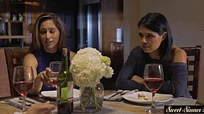 Stepmom's intimate pleasure explored in glamorous erotic film