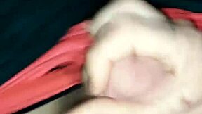 Big dick white guy cums hard after jacking off