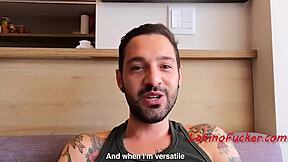 Three stunning Brazilian men with a craving for kinky sex