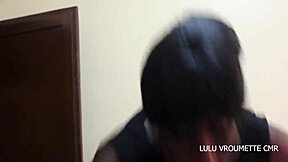 Lulu Vroumette's seductive job interview in Cameroon