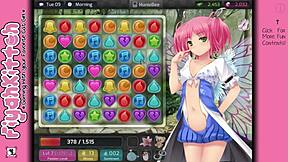 HuniePop's female characters in a sexy dating game walkthrough
