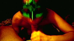 Italian beauty Anna Varentino performs her 20th blowjob and swallowing of the day
