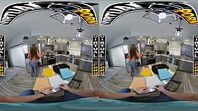 Step mom Richelle Ryan in virtual academic threesome