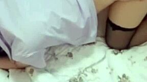 Fresh recruit Princess gets seduced by lover in black thong