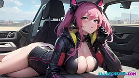 Immerse yourself in the sensual sounds of your AI fembot girlfriend's erotic roleplay