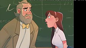 Slutty College Student Stars in Naughty Home Animation.