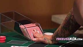 yo, check this milf croupier payton preslee getting used free in casino