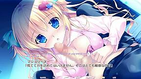 First scene of Hime to Otome no Yakimochi love route 1 with subtitles
