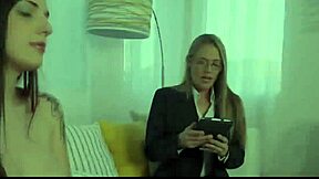 Intense POV encounter as stepdad watches his stepdaughter's hardcore blowjob