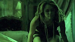 Miley Cyrus's seductive and provocative side in action