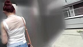 Ghanaian beauty showcases her big, bouncy tits in homemade video