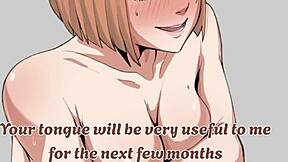 Get dominated by the seductive Joi Nobara in this femdom CBT anime video