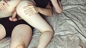 Aroused stepsister and my well-endowed manhood