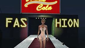 Fallout 4 cosplay: Teen's big boobs in sexy anime-inspired outfit