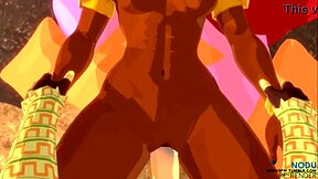 Pixel art porn featuring Urbona in steamy wip video