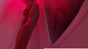 Kendra Cole's steamy solo shower session