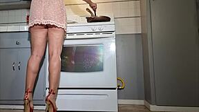Cooking up some steamy sex with a hired chef