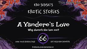 Erotic audio for women featuring yanderes love and orgasm
