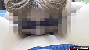 Thai man gives his girlfriend a sensual blowjob before having intense sex with her